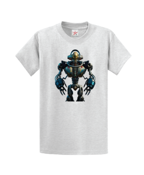 Alien Inside A Robot Body Unisex Kids And Adults T-Shirt